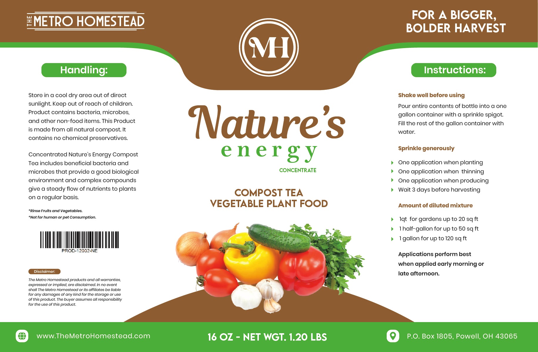 Nature's Energy - Concentrate